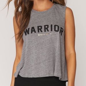 Spiritual Gangster Warrior crop tank